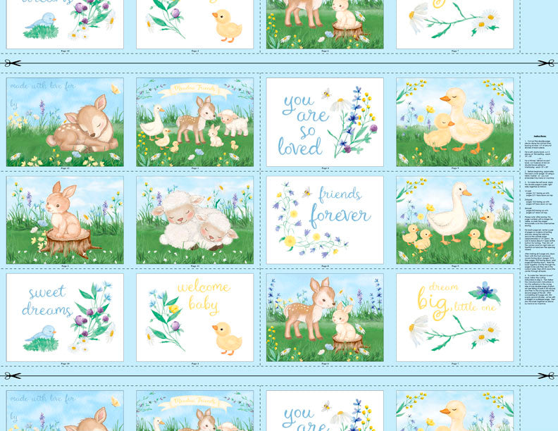 Jennifer Pugh Meadow Friends Book Panel – 50% Deposit February 2027 Preorder