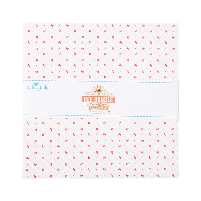 Bee Bundle 10" Stacker – 42 Precut 10" Squares – Limited Edition by Lori Holt for Riley Blake Designs