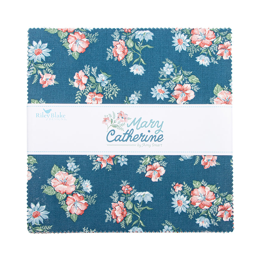 Mary Catherine 10" Stacker – 42 Pieces by Amy Smart | Riley Blake Precut