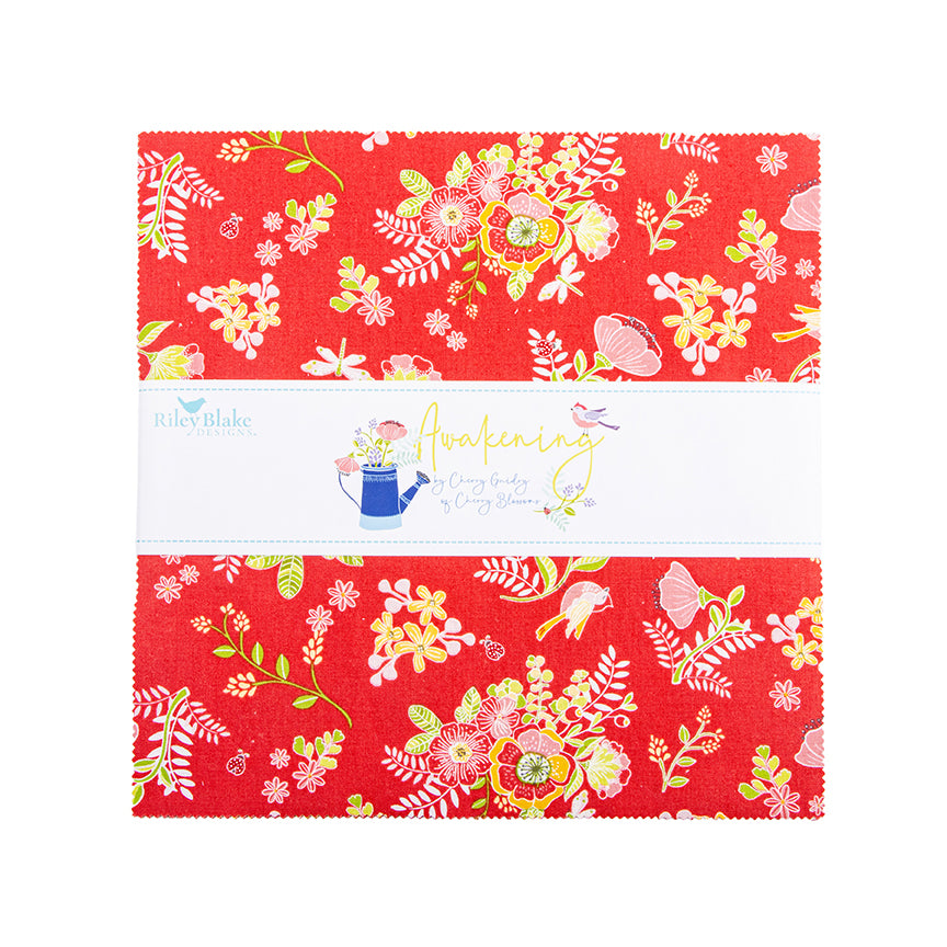 Awakening 10" Stacker (42 pcs) by Cherry Guidry for Riley Blake Designs | 10-17100-42