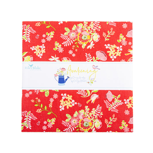 Preorder - Awakening 10" Stacker (42 pcs) by Cherry Guidry for Riley Blake Designs | 10-17100-42