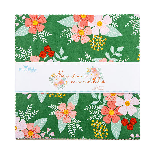 Meadow Moments 10" Stacker – 42 pc Precut Bundle – Riley Blake Designs – Preorder 2026