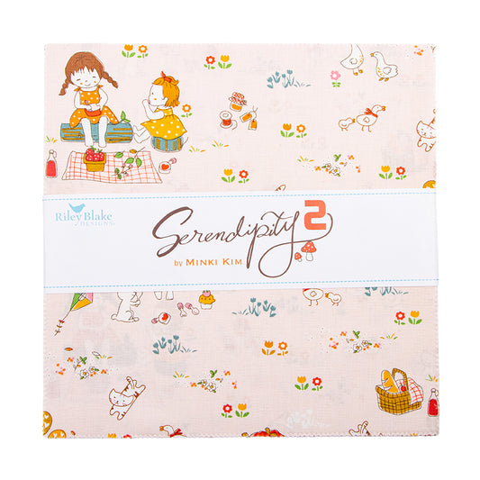 Serendipity 2 β 10" Stacker (42 pcs) | Minki Kim | Riley Blake Preorder (Feb 2026)