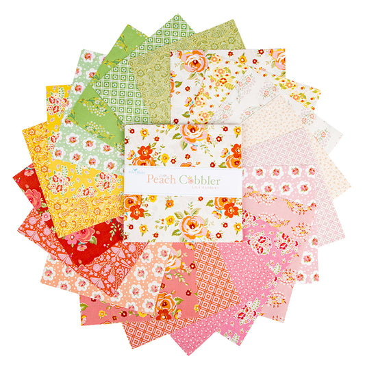 Peach Cobbler 10" Stacker β 42pcs β Riley Blake Designs