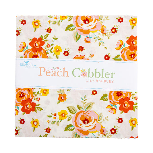 Peach Cobbler 10" Stacker β 42pcs β Riley Blake Designs