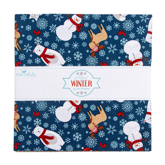 A Perfect Winter 10" Stacker (42 Pieces) by Lori Whitlock β Preorder