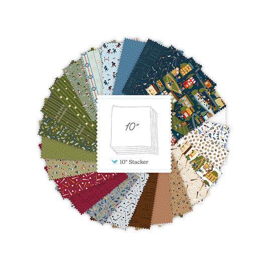 Hometown Heroes 10" Stacker β 50% Deposit January 2027 Preorder | Hometown Heroes by Jennifer Long for Riley Blake Designs