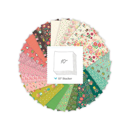 Aviary 10" Stacker – 42 Pieces | Cherry Guidry | 50% Deposit Preorder | May 2027