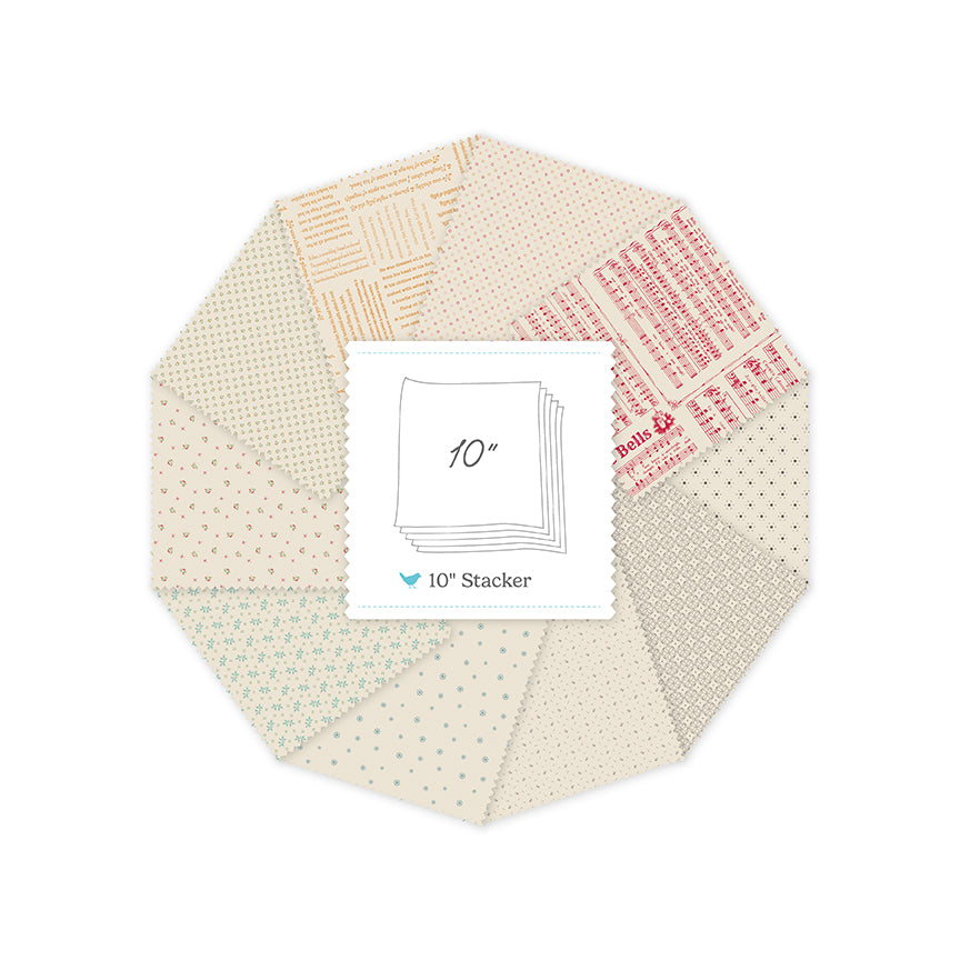 Home Town Holiday 2 Background 10" Stacker – Lori Holt | 42 Pieces | 50% Deposit Preorder | July 2027