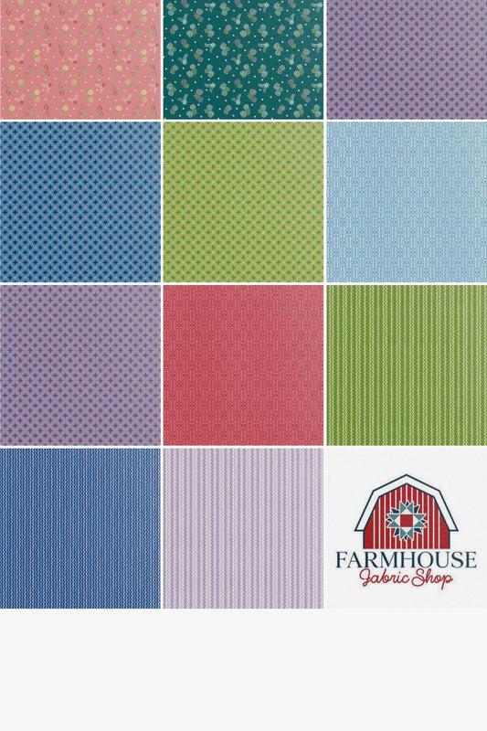 Awakening – 2 1/2" Rolie Polie | Cherry Guidry | Riley Blake Designs | 40 Piece Precut Bundle (RP-17100-40)