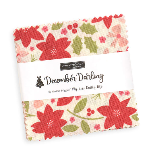 My Sew Quilty Life December Darling Mini Charm – 31810MC – 50% Deposit June 2027 Preorder