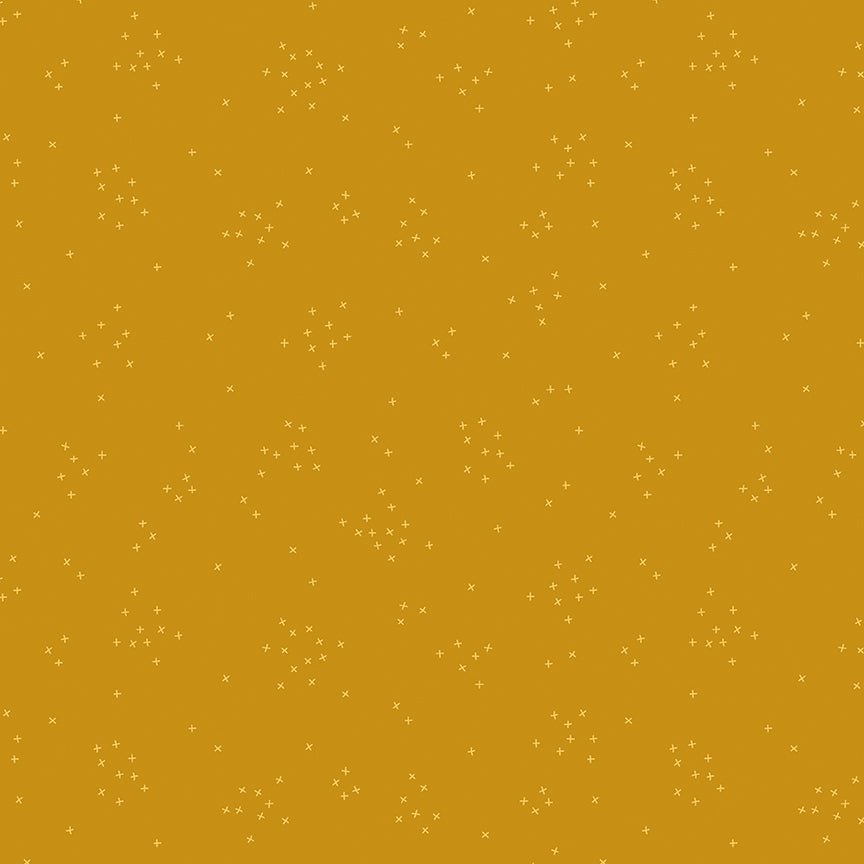 Oak Moth Quilt Backing Set (Wideback 108") – Cider Scattered-A-Cross – 2 Yards – 50% Deposit Preorder – December 2026