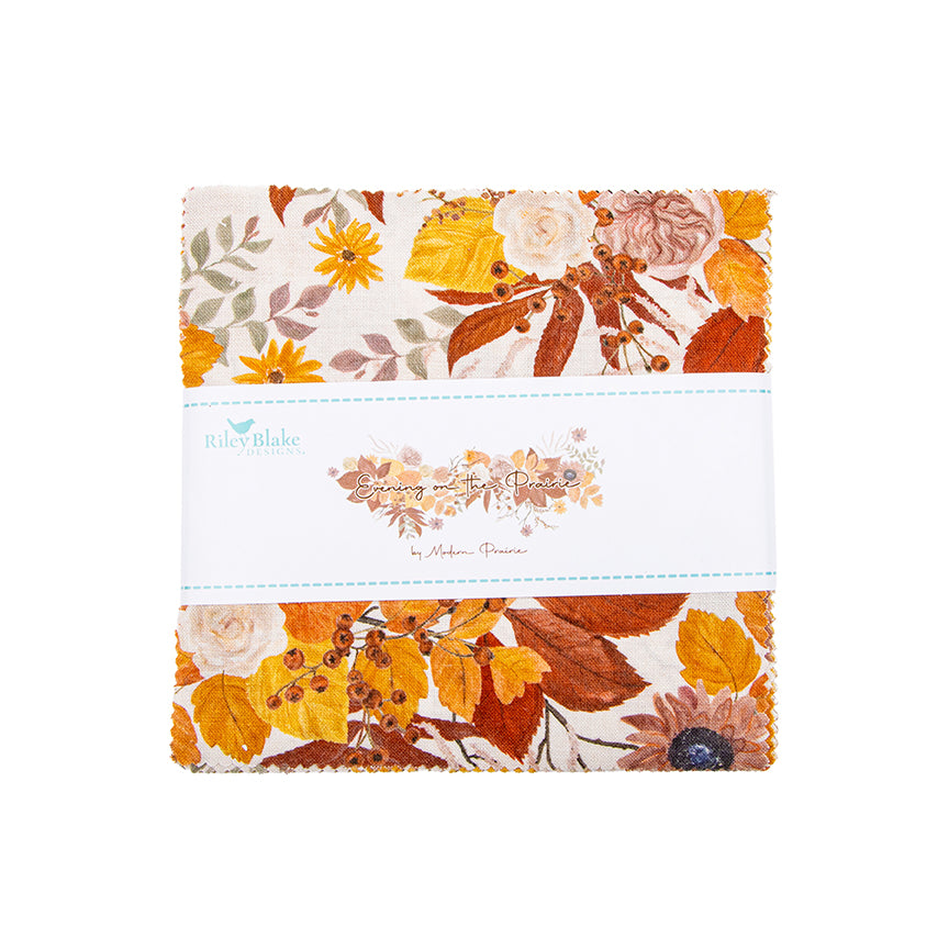 Evening on the Prairie 5" Stacker (42 pcs) – Modern Prairie for Riley Blake Designs