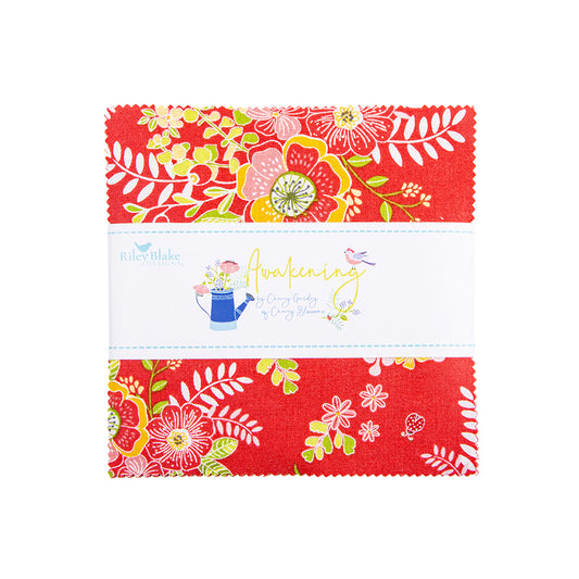 Preorder - Awakening 5β Stacker β 42 Piece Precut Bundle by Cherry Guidry for Riley Blake Designs