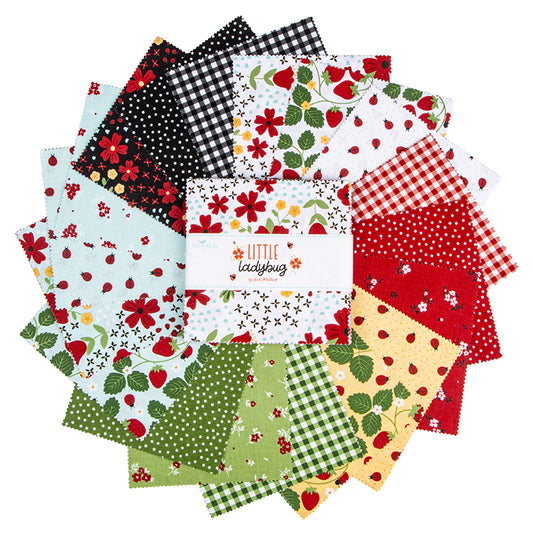 Preorder — Little Ladybug 5″ Stacker by Lori Whitlock — 42 Pieces — Arriving August 2026