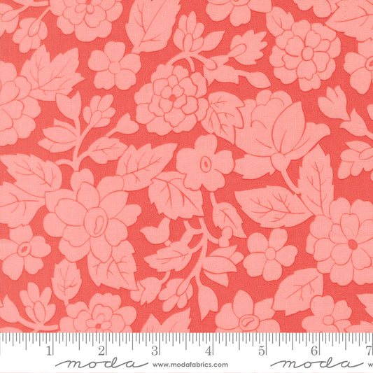Bloomsberry 55351 17 – Coral Tonal Floral | Camille Roskelley | Moda Fabrics | Yardage