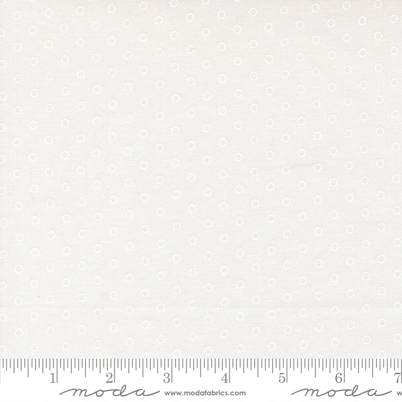 Bloomsberry 55356 11 – White Dot | Camille Roskelley | Moda Fabrics | Yardage
