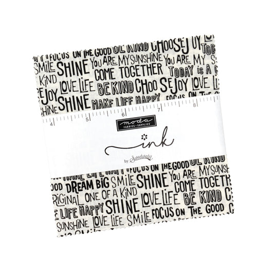 Ink Charm Pack | Sweetwater | Moda Fabrics | 50% Deposit Preorder | March 2027