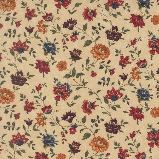 French Twist Quilt Backing Set Honeysuckle Farm Floral Cream β 6 Yard Cut β Moda Fabrics β Quilt Kit Add-On