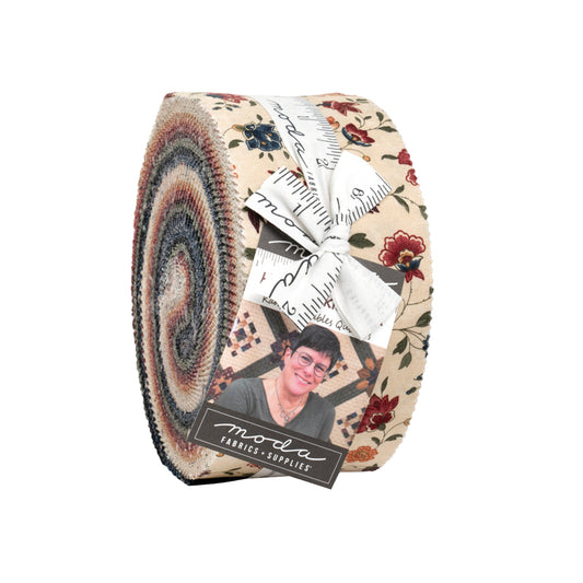 Honeysuckle Farm Jelly Roll (2.5β Strips) β 50% Deposit Preorder β Kansas Troubles β Moda
