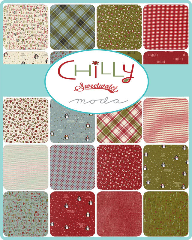 Preorder — Chilly Jelly Roll by Sweetwater for Moda — 40pc 2½″ Strips — Arriving June 2026