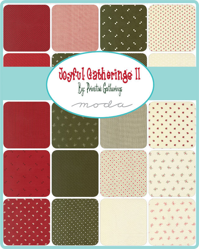 Preorder — Joyful Gatherings II Jelly Roll by Primitive Gatherings for Moda — Arriving June 2026