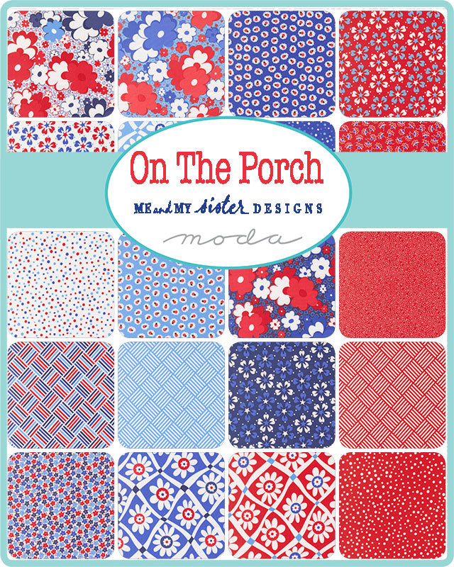 On the Porch Layer Cake (10” Squares) by Me & My Sister | 50% Deposit Preorder | Moda