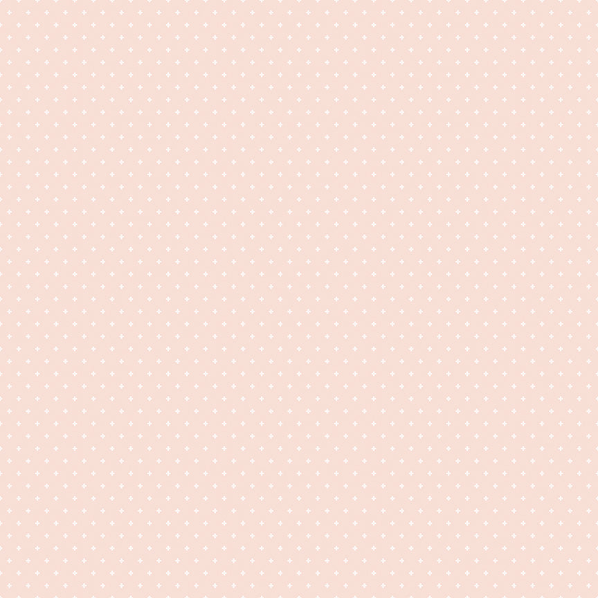 Essence – Blush Plus Signs Fabric by Fran Gulick for Riley Blake Designs