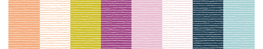 Homage by Fran Gulick – Multi 5" Stripe Cotton | Riley Blake Designs | C17226-MULTI