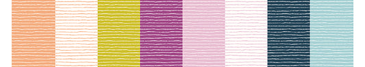 Homage by Fran Gulick – Multi 5" Stripe Cotton | Riley Blake Designs | C17226-MULTI