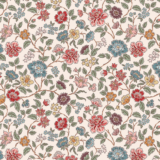 Northanger Abbey Cream Yardage – Jane Austen Fabric by Riley Blake Designs