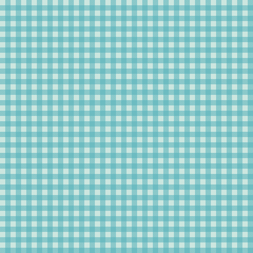 A Perfect Winter Textured Gingham Fabric – Blue Yardage by Lori Whitlock for Riley Blake Designs | C17996-BLUE