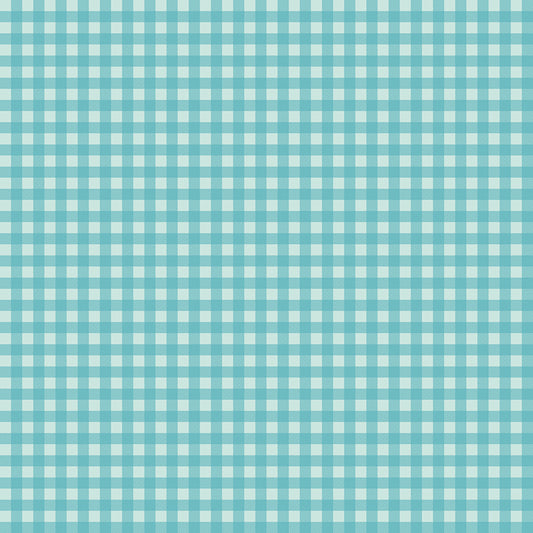 A Perfect Winter Textured Gingham Fabric – Blue Yardage by Lori Whitlock for Riley Blake Designs | C17996-BLUE
