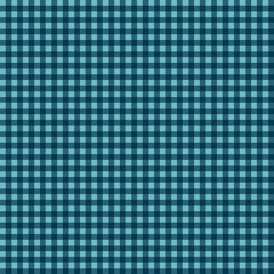 A Perfect Winter Textured Gingham Fabric – Navy Yardage by Lori Whitlock for Riley Blake Designs | C17996-NAVY