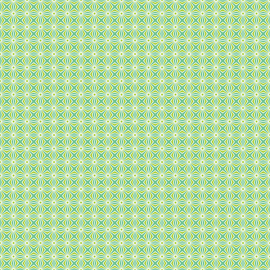 Chasing Rainbows Geometric Fabric β Green Yardage by Leslie Ryan for Riley Blake Designs | C18012-GREEN