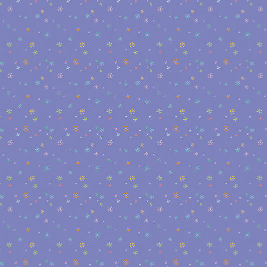 Chasing Rainbows Scattered Blossoms Fabric β Purple Yardage by Leslie Ryan for Riley Blake Designs | C18016-PURPLE