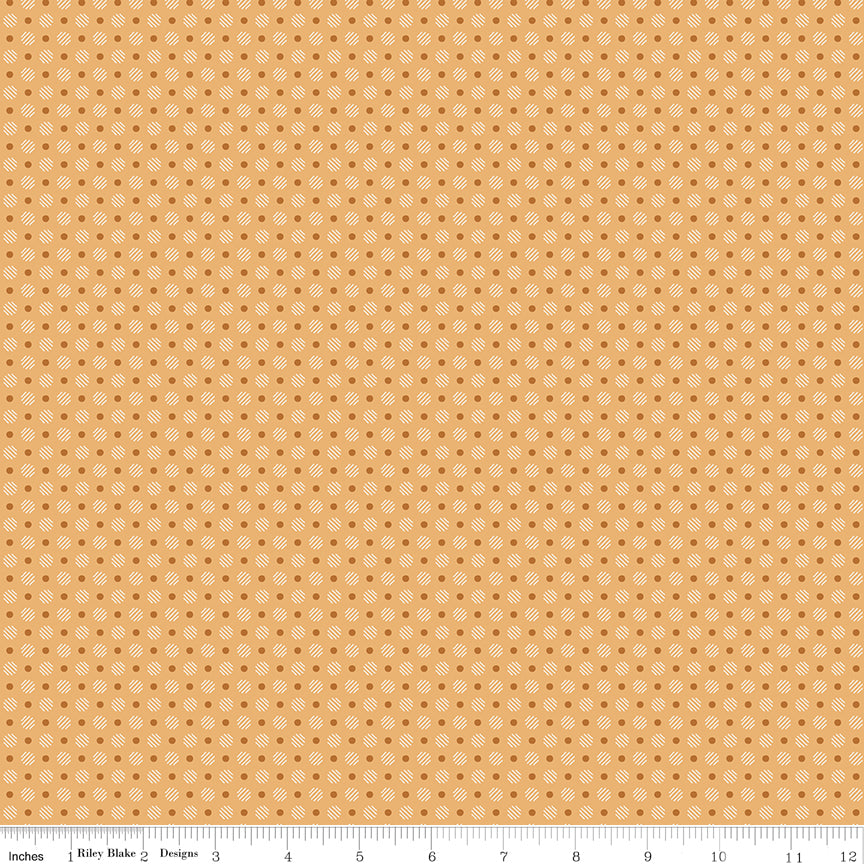 Lori Holt Denim & Daisy Polka Dot Daisy – Polka Dots – C18144-DAISY