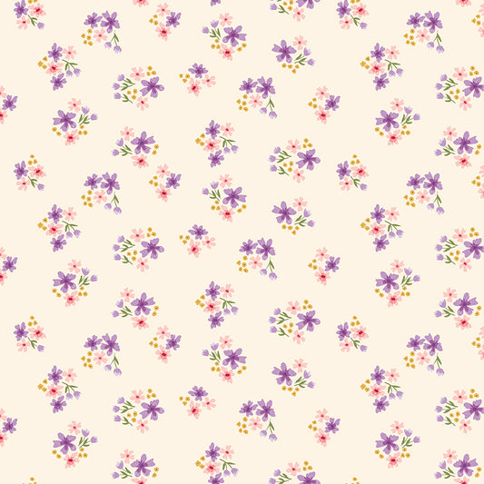 Beatrice Quilt Backing Set Sweet as Honey Cream or Midnight | Riley Blake Fabric | 50% Deposit Preorder