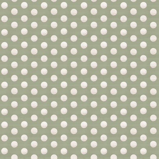 Greens & Fairways Golf Balls Green Fabric by Tara Reed for Riley Blake Designs - January 2027 Preorder