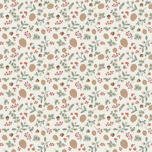 Paw Tracks Quilt Backing Set Featuring Upper Pines by Deena Rutter for Riley Blake Designs - February 2027 Preorder