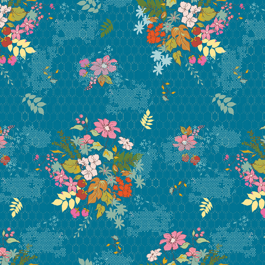 Cottage Garden Quilt Backing Set - Ashmere Collection by Minki Kim - January 2027 Preorder