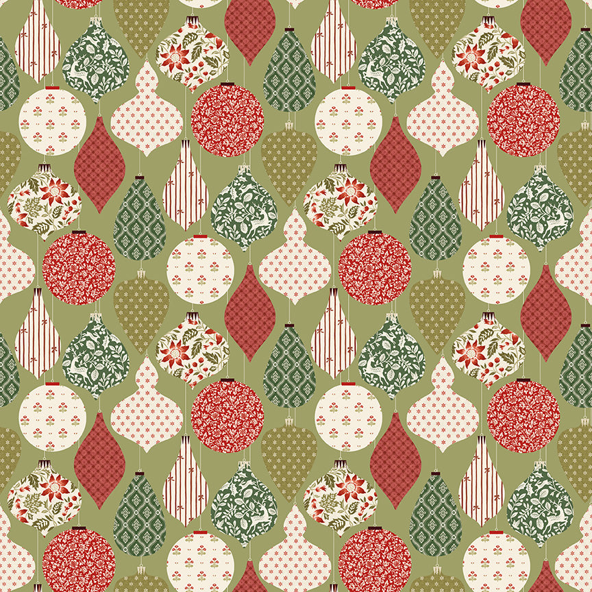 Tales of Yuletide Festive Ornaments – Green | Laura Ashley | 50% Deposit Preorder | June 2027