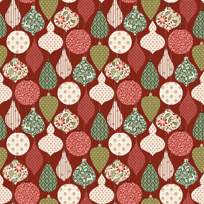Tales of Yuletide Festive Ornaments – Red | Laura Ashley | 50% Deposit Preorder | June 2027
