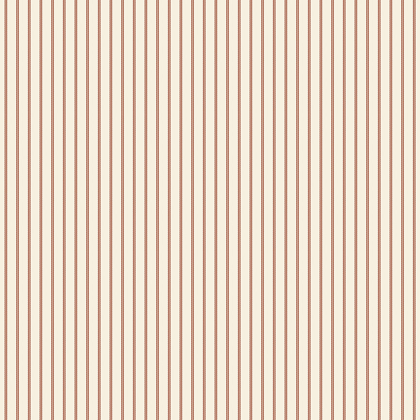 Tales of Yuletide Ticking Stripe – Cream | Laura Ashley | 50% Deposit Preorder | June 2027 | C19234-CREAM
