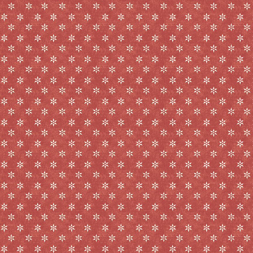 Tales of Yuletide Six-Pointed Stars – Red | Laura Ashley | 50% Deposit Preorder | June 2027 | C19235-RED