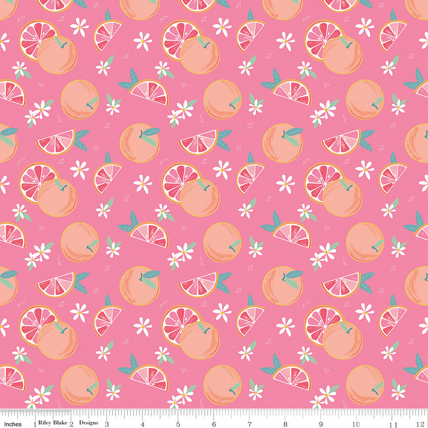 My Mind's Eye Citrus Kiss Grapefruits Hot Pink – 50% Deposit June 2027 Preorder
