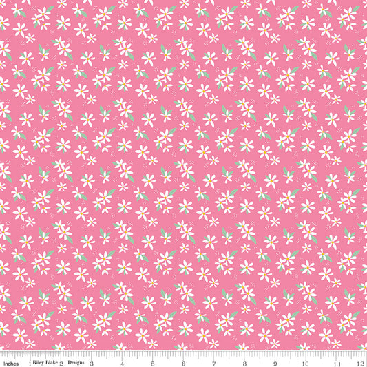 My Mind's Eye Citrus Kiss Ditsy Hot Pink β 50% Deposit June 2027 Preorder