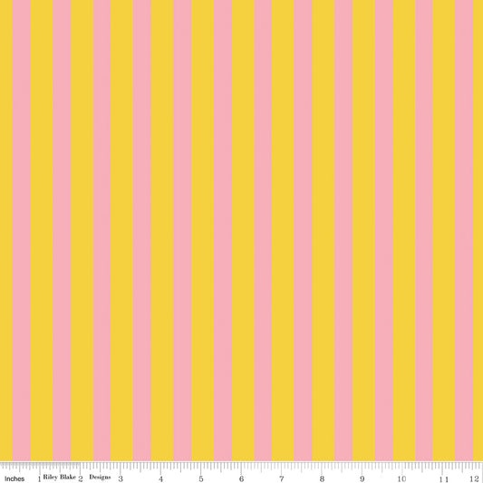 My Mind's Eye Citrus Kiss Stripe Yellow β 50% Deposit June 2027 Preorder