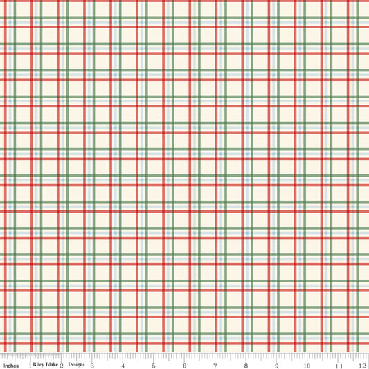 Echo Park Paper Co. Winnie-the-Pooh Christmas Plaid Multi β 50% Deposit June 2027 Preorder