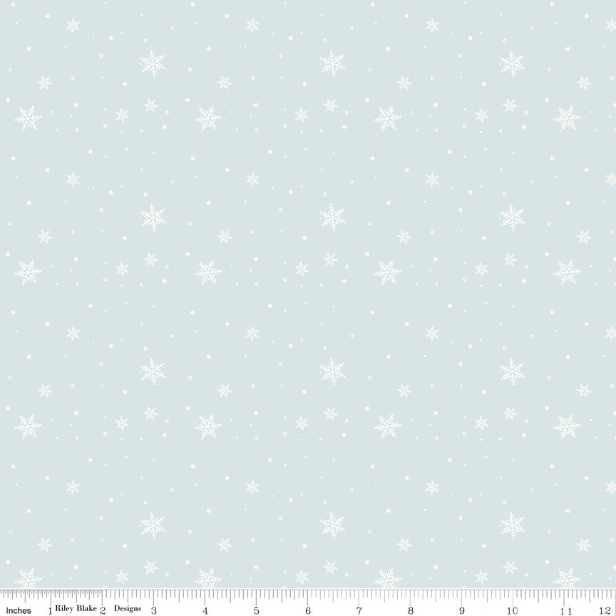 Echo Park Paper Co. Winnie-the-Pooh Christmas Snowflakes Powder – 50% Deposit June 2027 Preorder
